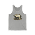 Desert Elk Tank Top — Vintage Southwestern Wildlife Graphic