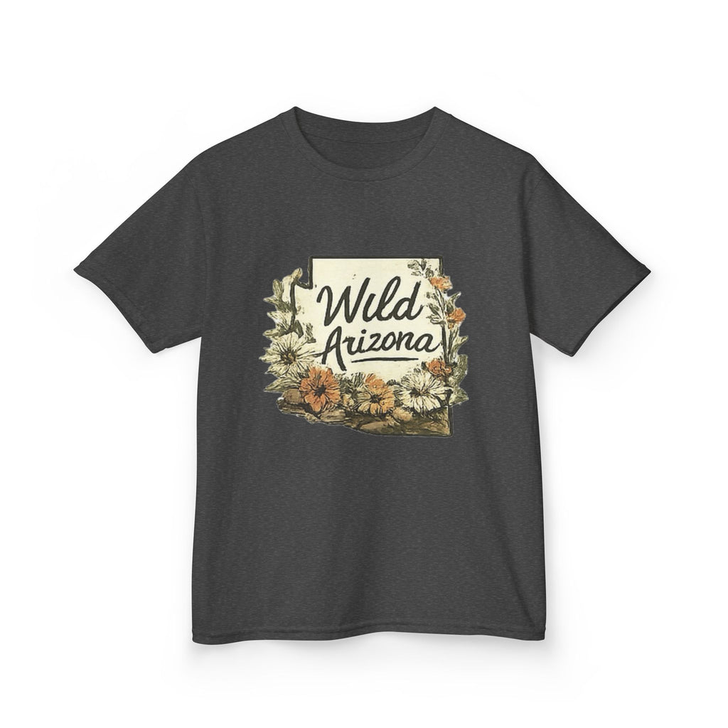 Kids 'Wild Arizona' Floral State T-Shirt — Southwestern Nature Tee