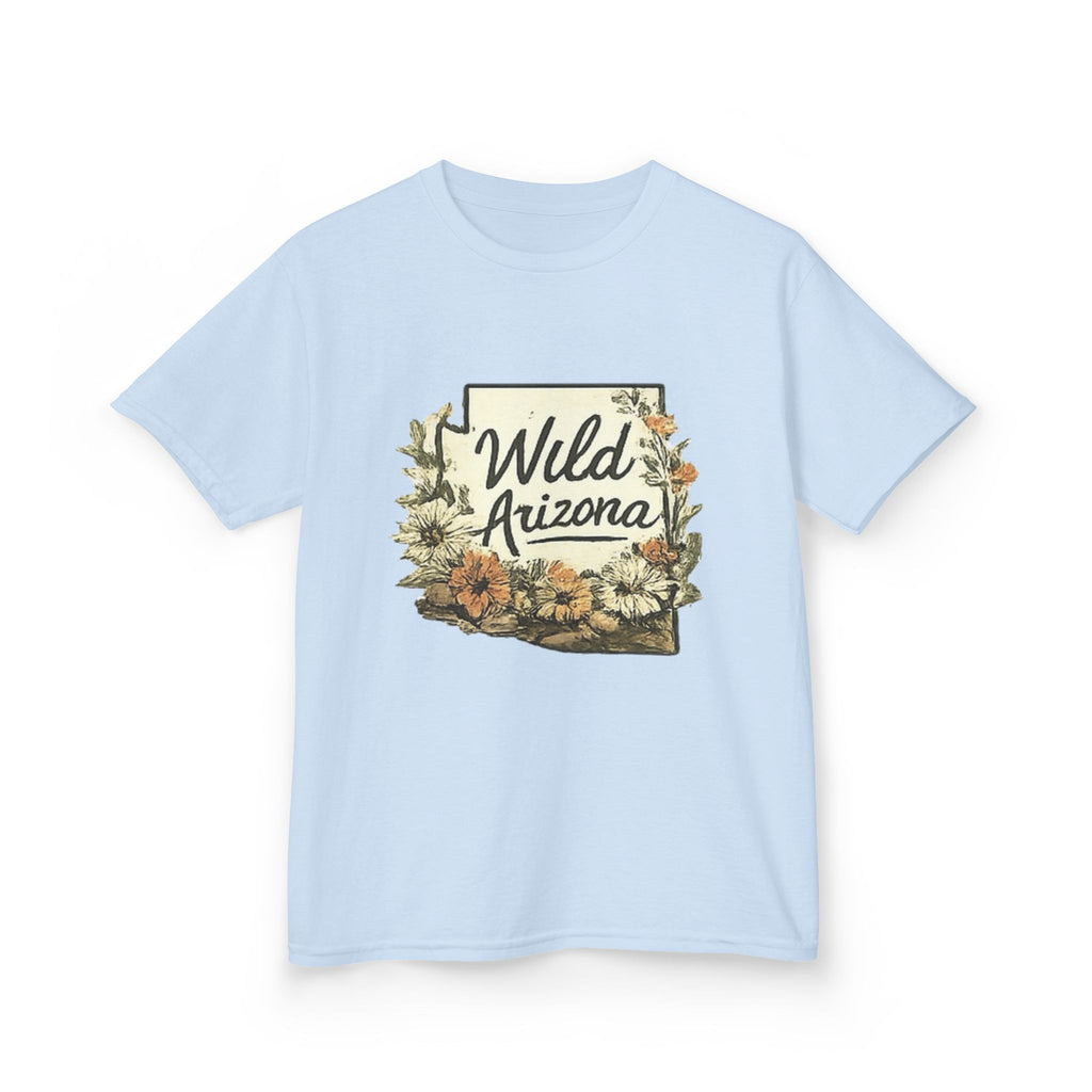 Kids 'Wild Arizona' Floral State T-Shirt — Southwestern Nature Tee