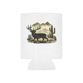 Desert Elk Can Cooler – Insulated Beverage Koozie for Outdoorsmen