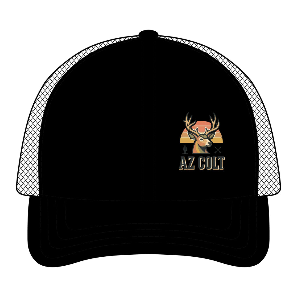 Deer Sunset Trucker Cap
