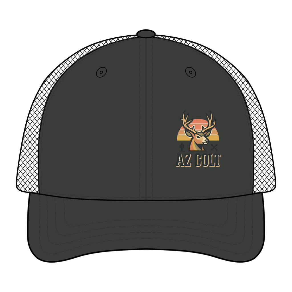 Deer Sunset Trucker Cap