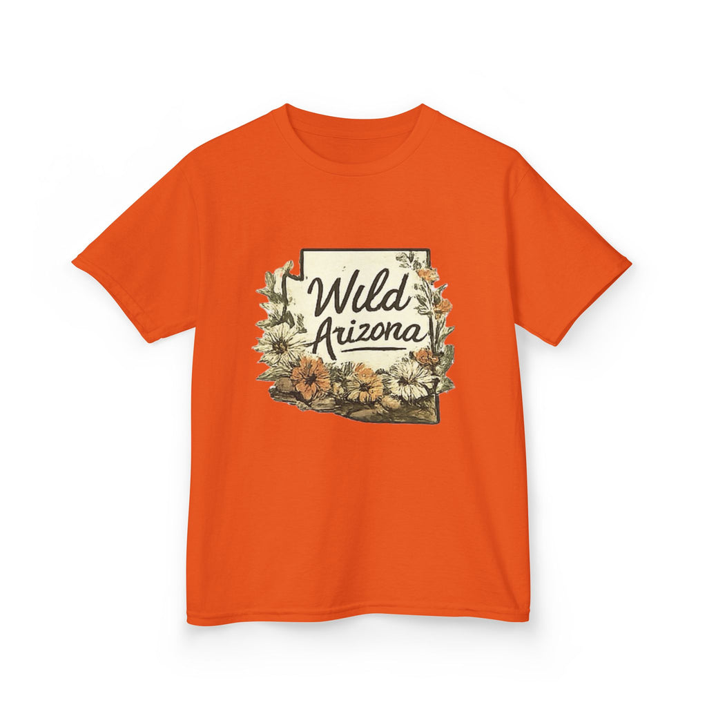 Kids 'Wild Arizona' Floral State T-Shirt — Southwestern Nature Tee